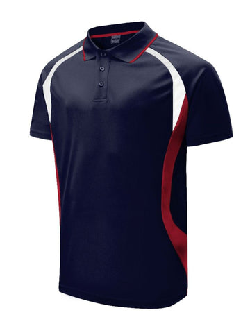 Unisex Adults Sports Panel Polo