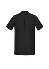 Women's Plain Short Sleeve Tunic - Black