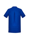Women's Plain Short Sleeve Tunic - Electric Blue
