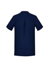 Women's Plain Short Sleeve Tunic - Navy