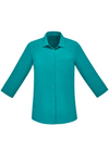 Womens Florence 3/4 Sleeve Shirt - Teal