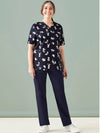 Best Friends Womens Scrub Top