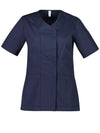 Parks Womens Zip Front Crossover Scrub Top