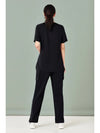 Womens Avery Tailored Fit Round Neck Scrub Top