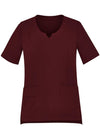 Womens Avery Tailored Fit Round Neck Scrub Top