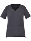Womens Avery Tailored Fit Round Neck Scrub Top