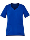 Womens Avery Tailored Fit Round Neck Scrub Top