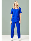Womens Avery Tailored Fit Round Neck Scrub Top