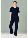 Womens Avery Tailored Fit Round Neck Scrub Top