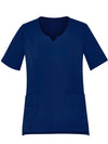 Womens Avery Tailored Fit Round Neck Scrub Top