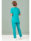 Womens Avery Tailored Fit Round Neck Scrub Top