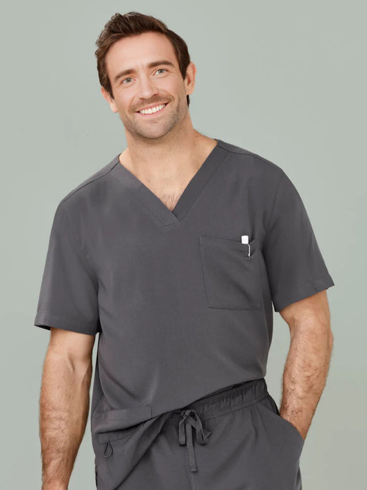 Mens Avery V-Neck Scrub Top