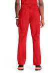 Cherokee Men's Infinity Fly Front Pant - Red