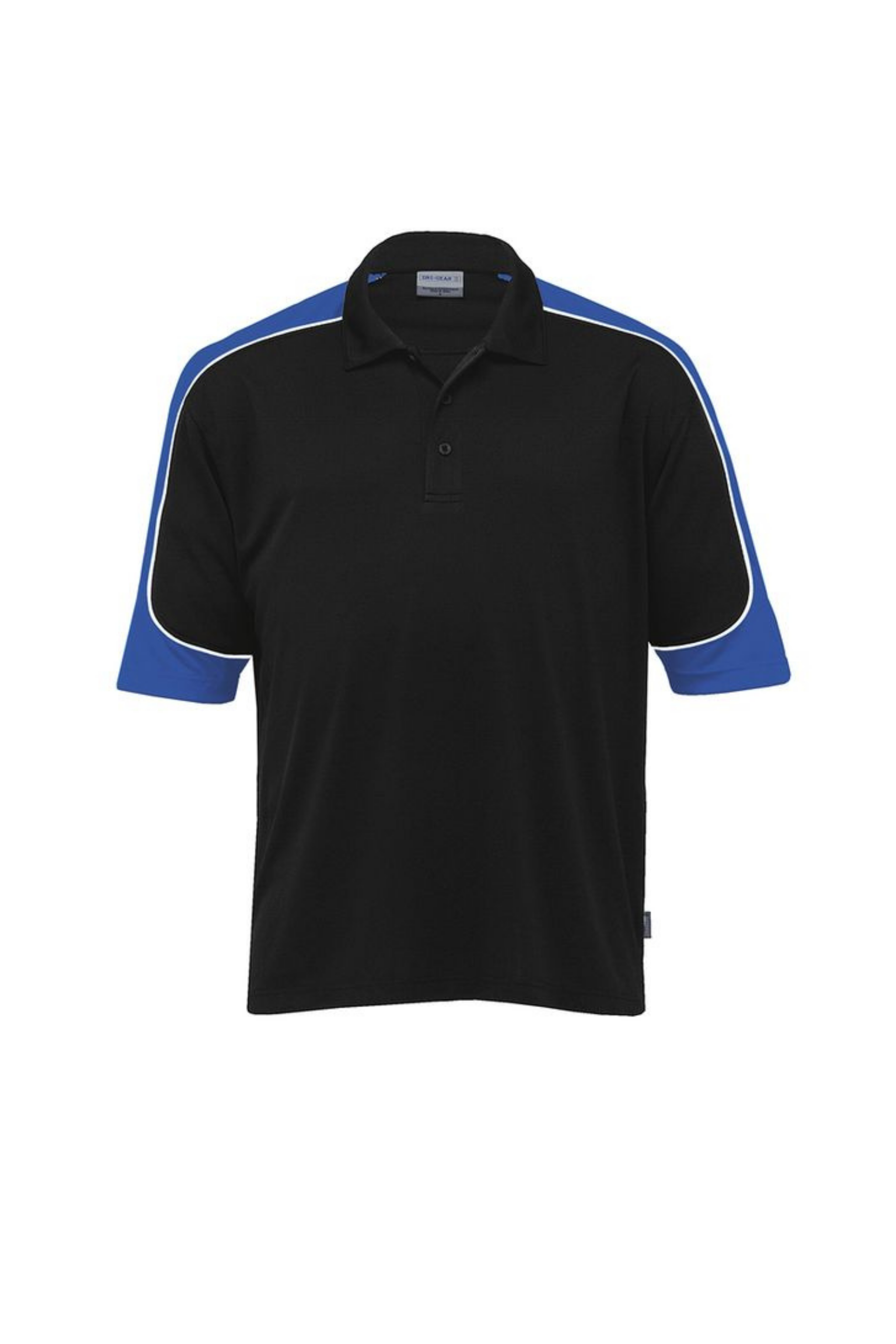 Dri Gear Challenger Polo - Black/Royal