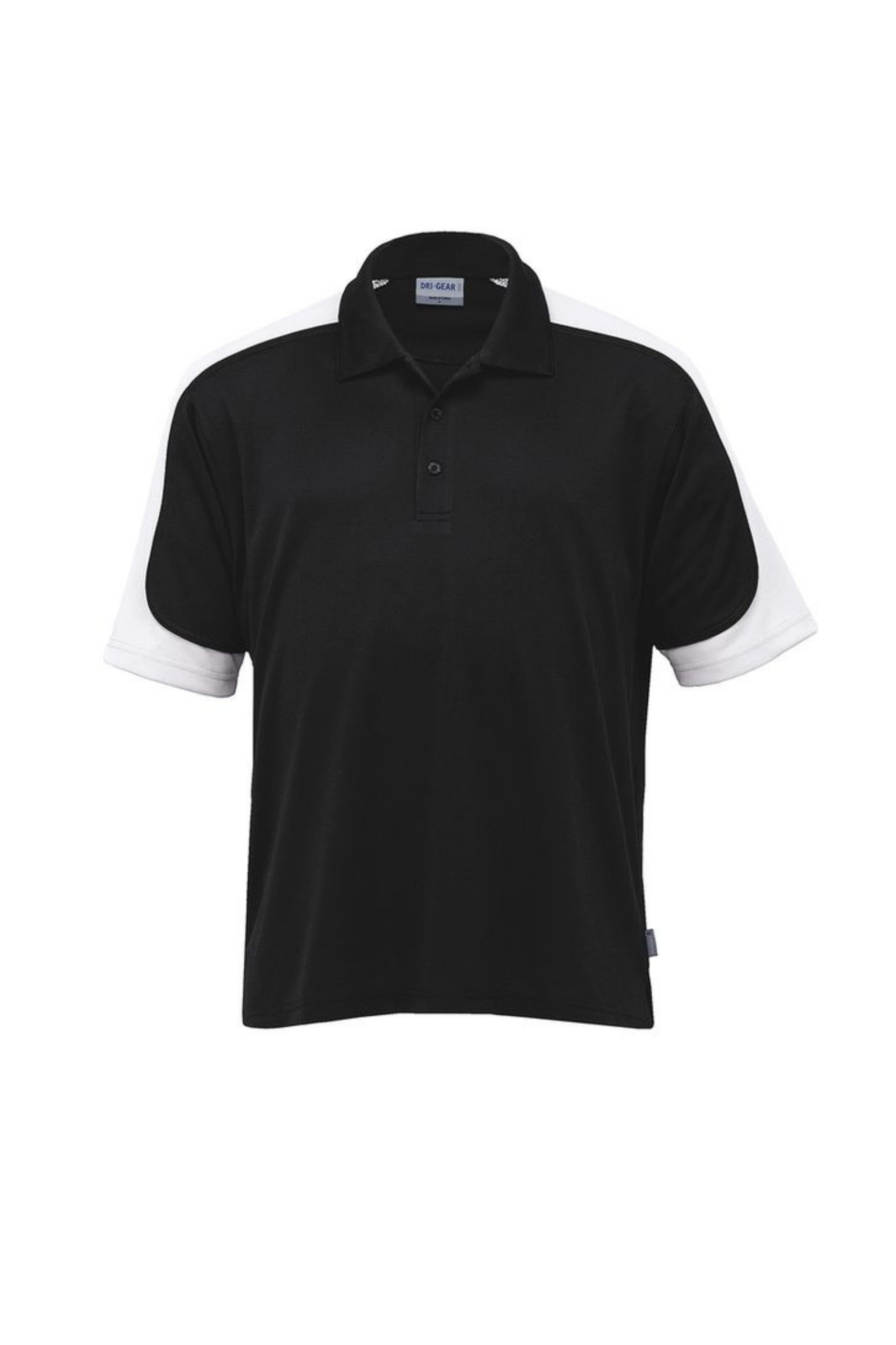 Dri Gear Challenger Polo - Black/White