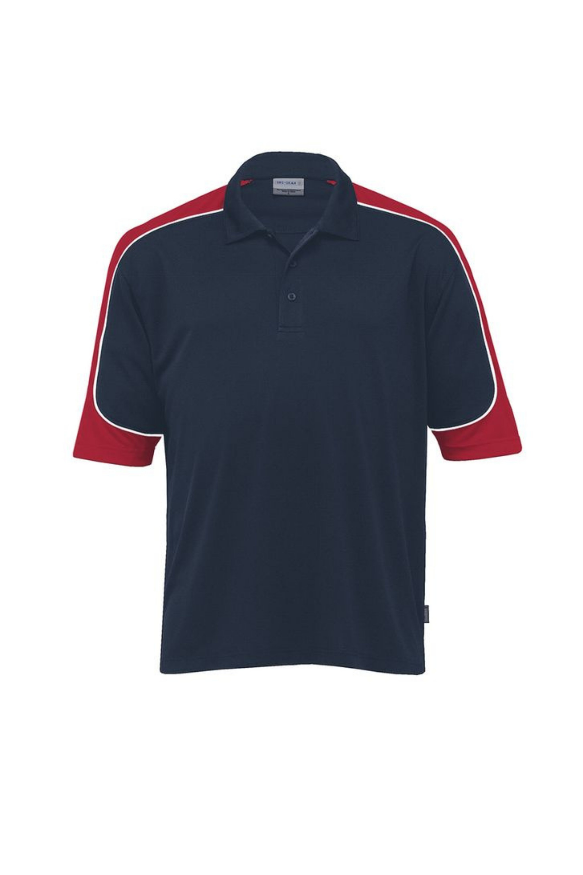 Dri Gear Challenger Polo - Navy/Red