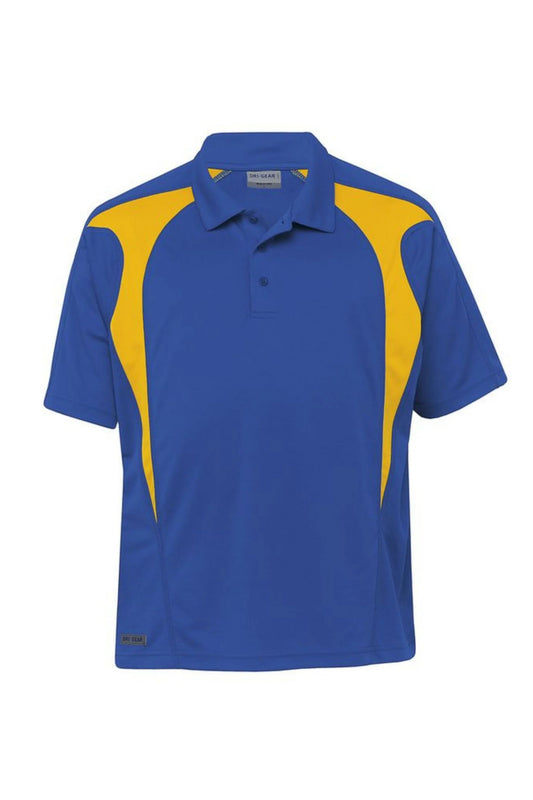 Dri Gear Spliced Polo - Red/White