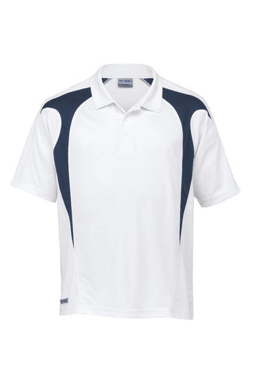Dri Gear Spliced Polo - Royal/White
