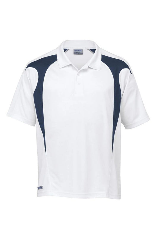 Dri Gear Spliced Polo - Royal/White