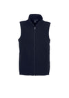 Mens Plain Poly Fleece Vest
