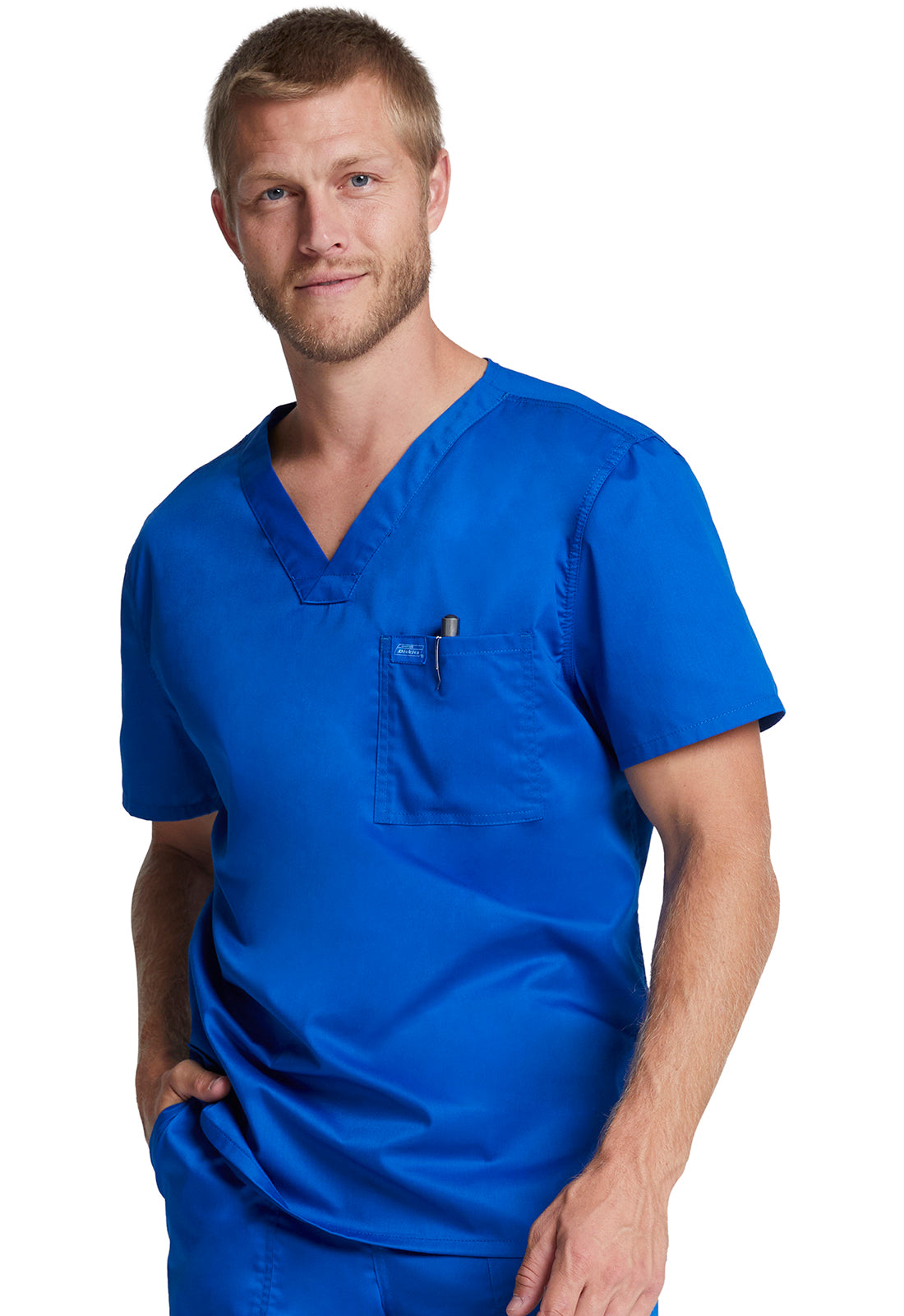 Dickies Industrial V-Neck Scrub Top