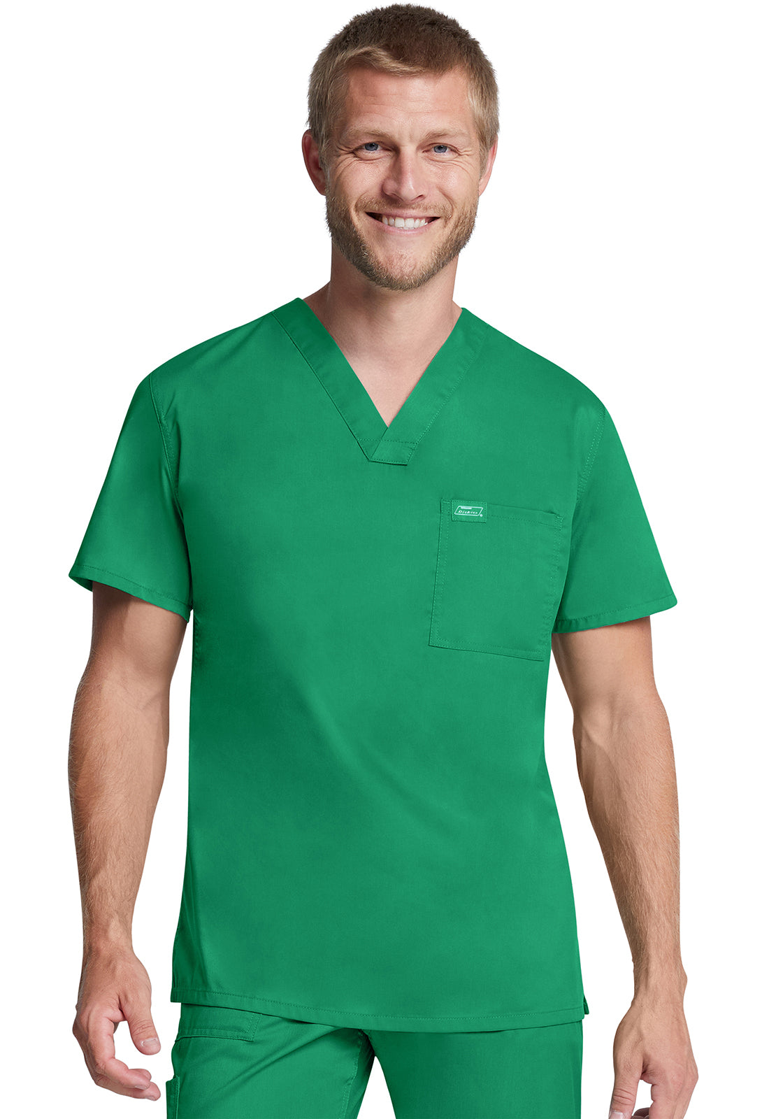 Dickies Industrial V-Neck Scrub Top