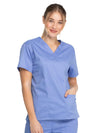 Dickies Industrial Unisex V-Neck Scrub Top