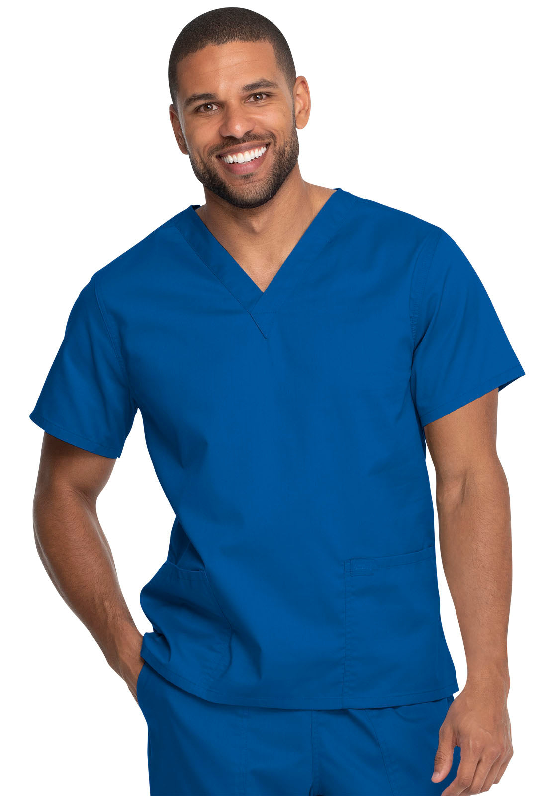 Dickies Industrial Unisex V-Neck Scrub Top