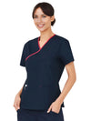Ladies Crossover Scrub Top