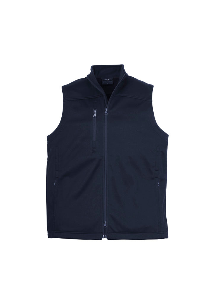 Mens Plain Soft Shell Vest