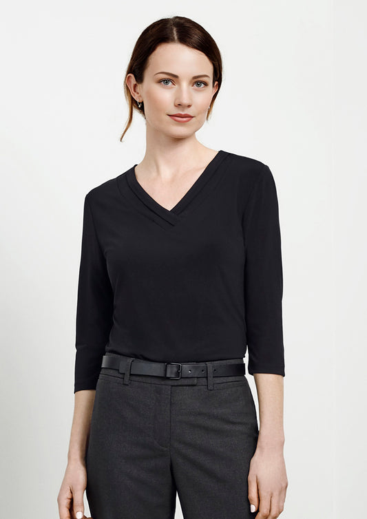 Ladies Lana 3/4 sleeve top
