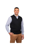 Merino Blend V Neck Vest