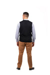 Merino Blend V Neck Vest