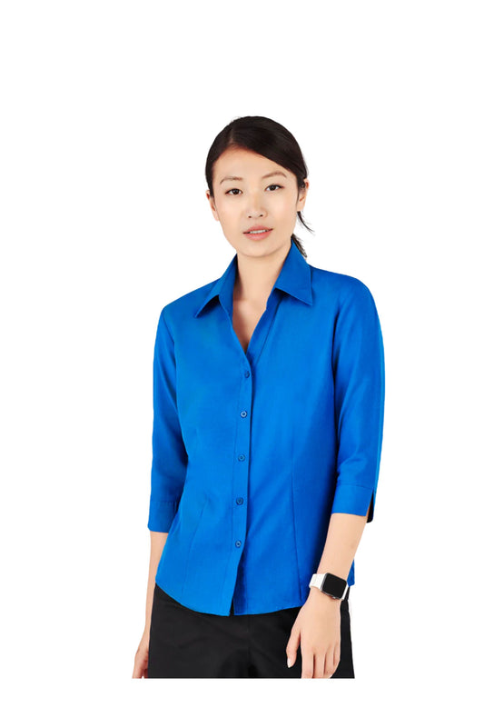 Ladies Oasis Blouse  3/4 Slv