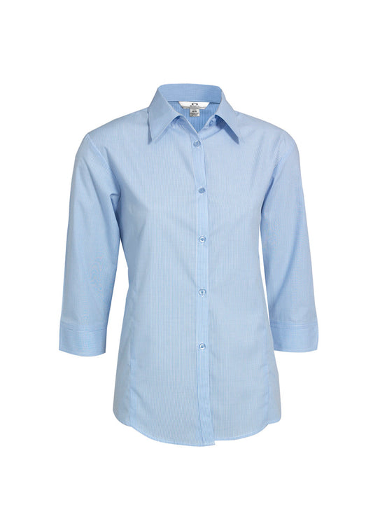 Micro Check Blouse