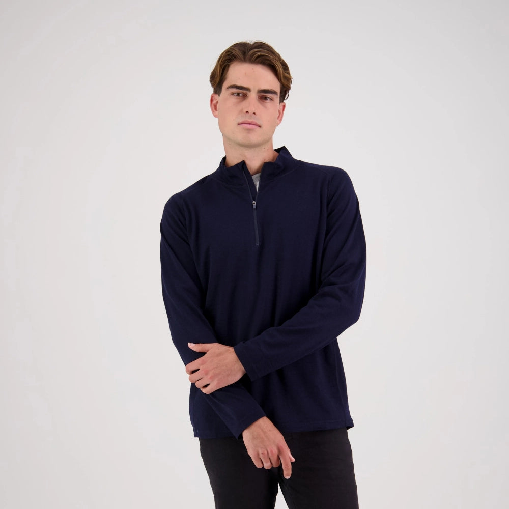 Men's 1/2 Zip Merino