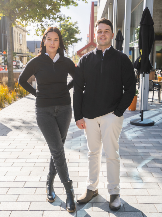 Men's 1/2 Zip Merino