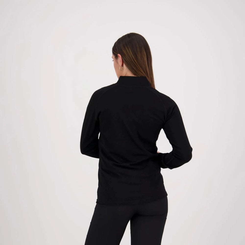 Womens Half Zip Merino