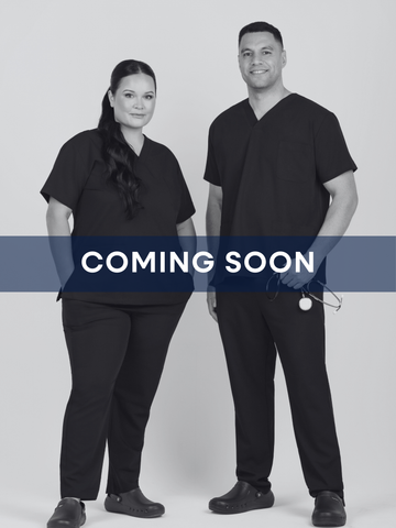 Unisex Arlo Scrub Top - Peacock