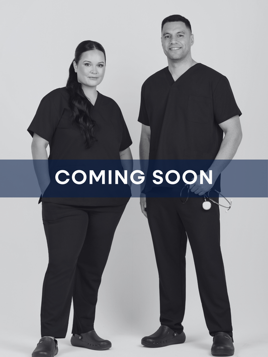Unisex Arlo Scrub Top - Peacock