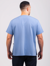 Unisex Arlo Scrub Top - Sky