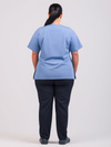 Unisex Arlo Scrub Top - Sky