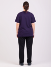 Unisex Arlo Scrub Top - Purple