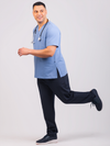 Unisex Arlo Scrub Top - Sky