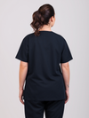 Unisex Arlo Scrub Top - Midnight