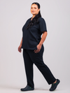 Unisex Arlo Scrub Top - Midnight