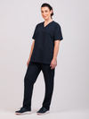 Unisex Arlo Scrub Top - Midnight