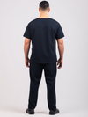 Unisex Arlo Scrub Top - Midnight
