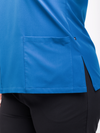 Unisex Arlo Scrub Top - Cobalt