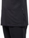 Unisex Arlo Scrub Top - Black